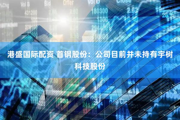 港盛国际配资 首钢股份：公司目前并未持有宇树科技股份