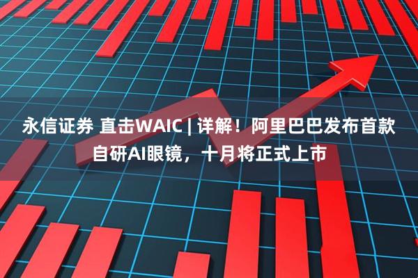 永信证券 直击WAIC | 详解！阿里巴巴发布首款自研AI眼镜，十月将正式上市